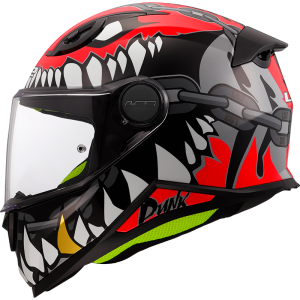Casque LS2 FF812 KID PUNK GREY RED