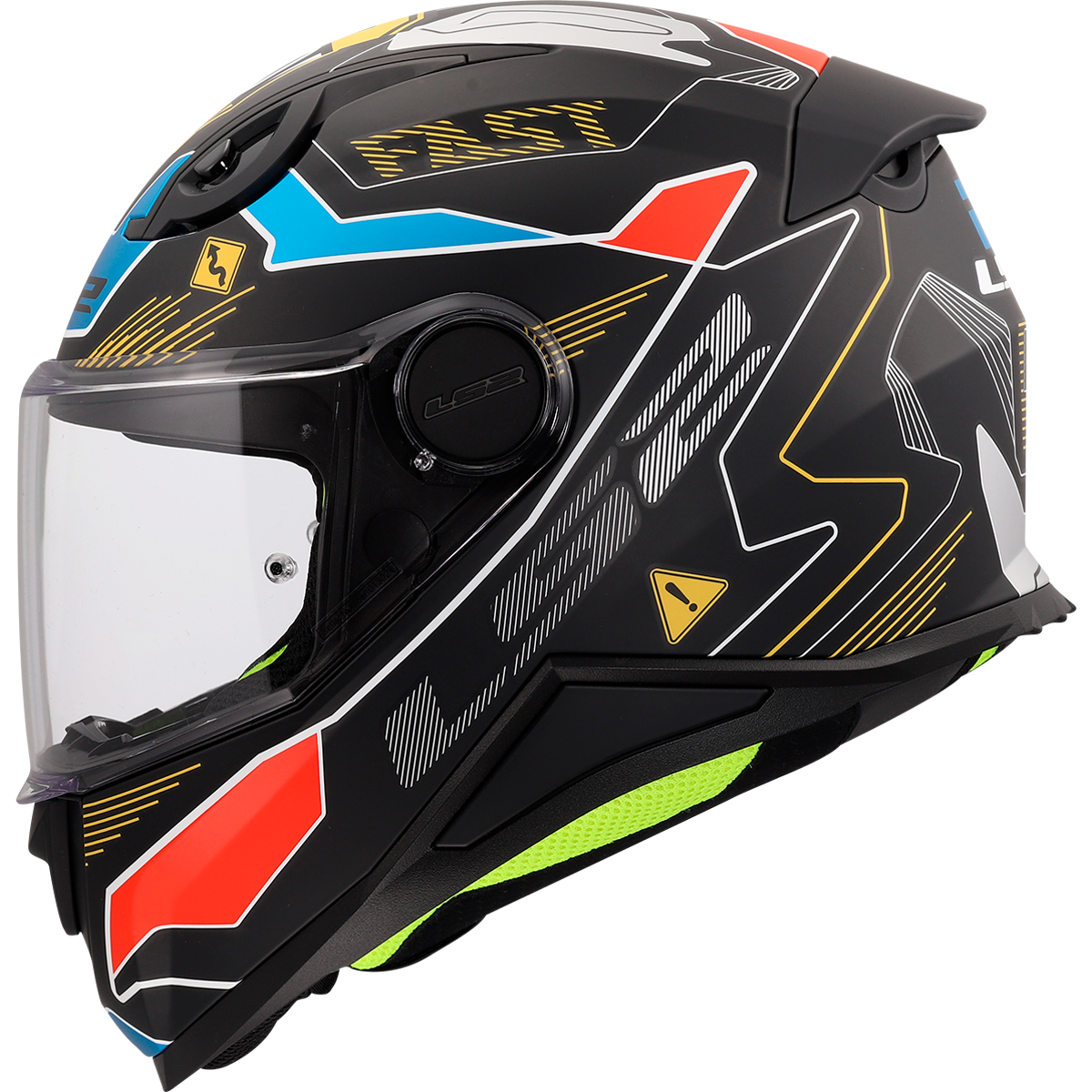 Casque LS2 FF812 KID ZERO GREY RED