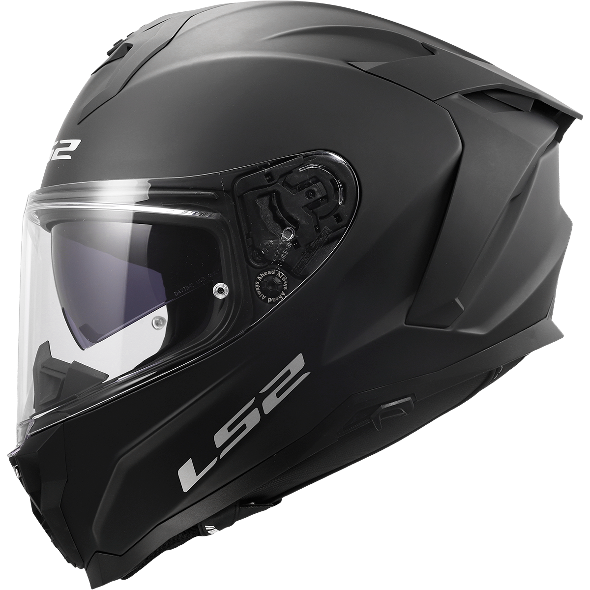 Casque LS2 FF817 CHALLENGER II SOLID MATT BLACK – Image 2