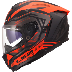 Casque LS2 FF817 CHALLENGER II DRAVIX RED