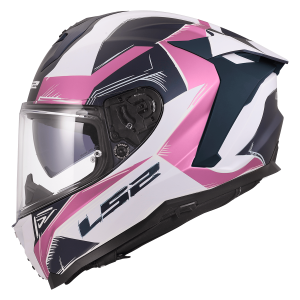 Casque LS2 FF817 CHALLENGER II FLAMAN LAVENDER