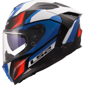 Casque LS2 FF817 CHALLENGER II VIPER WHITE BLUE RED
