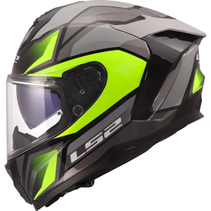 Casque LS2 FF817 CHALLENGER II VIPER GREY H-V YELLOW