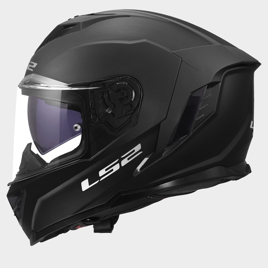 Casque LS2 FF818 STORM III SOLID MATT BLACK – Image 2