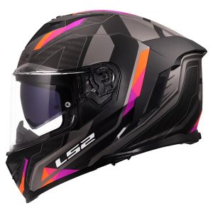 Casque LS2 FF818 STORM III SPORTY GREY PURPLE