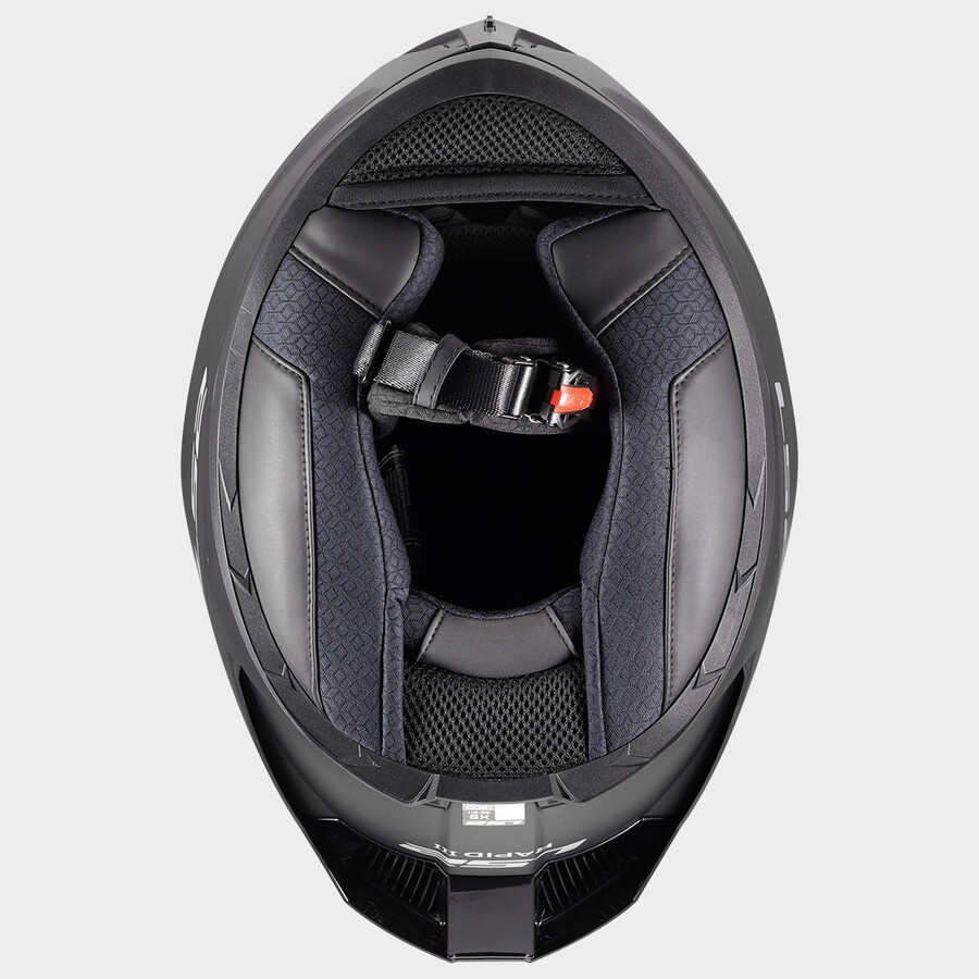 Casque LS2 FF820 RAPID III SOLID MATT BLACK – Image 5