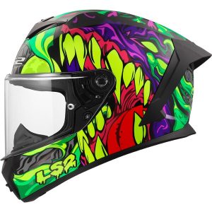 Casque LS2 FF820 RAPID III LYCANT PURPLE GREEN