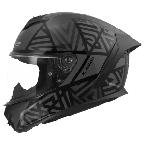 Casque LS2 FF820 RAPID III LABYRINTH BLACK GREY