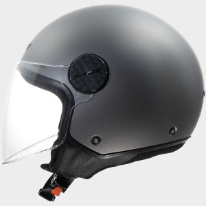 Casque LS2 OF558 SPHERE LUX II SOLID MATT TITANIUM-06