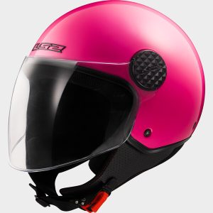 Casque LS2 OF558 SPHERE LUX II SOLID FLUO PINK-06