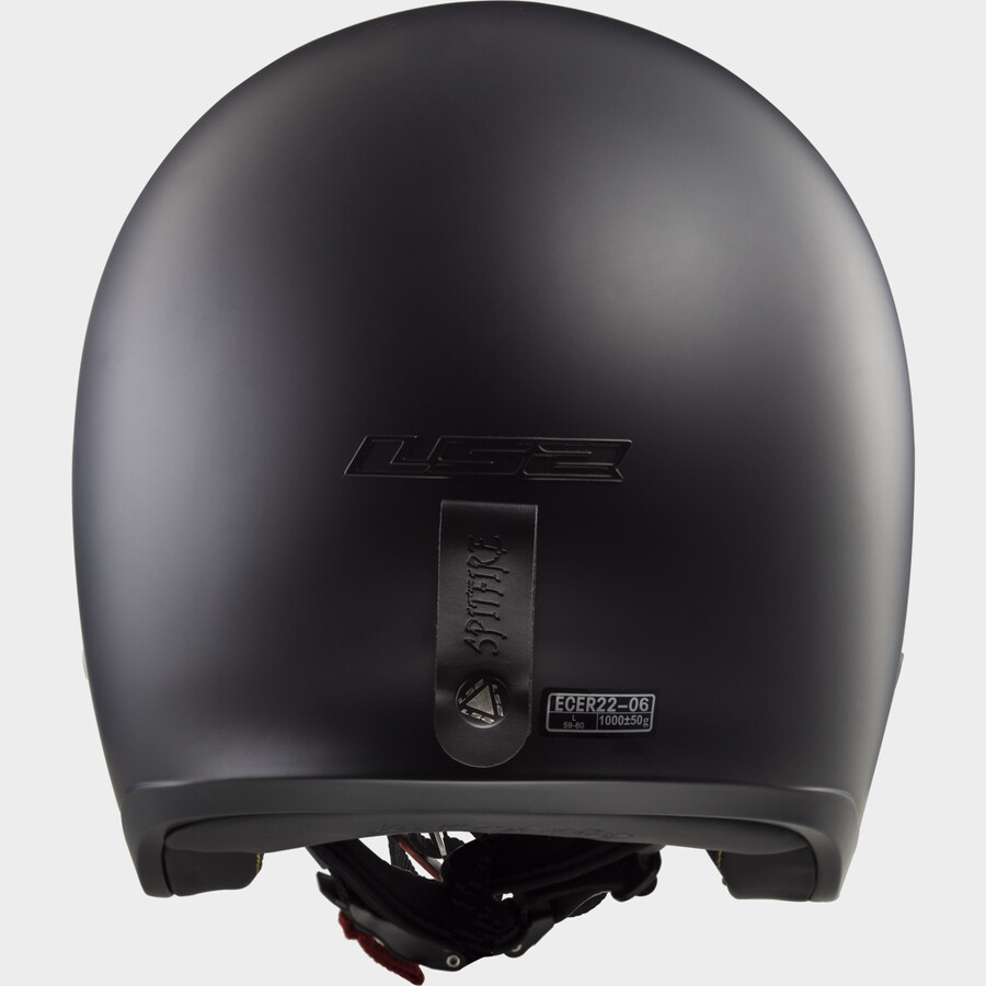 Casque LS2 OF599 SPITFIRE II SOLID MATT BLACK-06 – Image 4