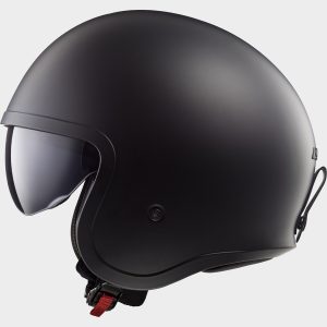 Casque LS2 OF599 SPITFIRE II SOLID MATT BLACK-06