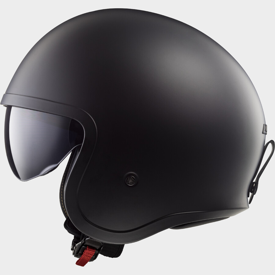 Casque LS2 OF599 SPITFIRE II SOLID MATT BLACK-06 – Image 2