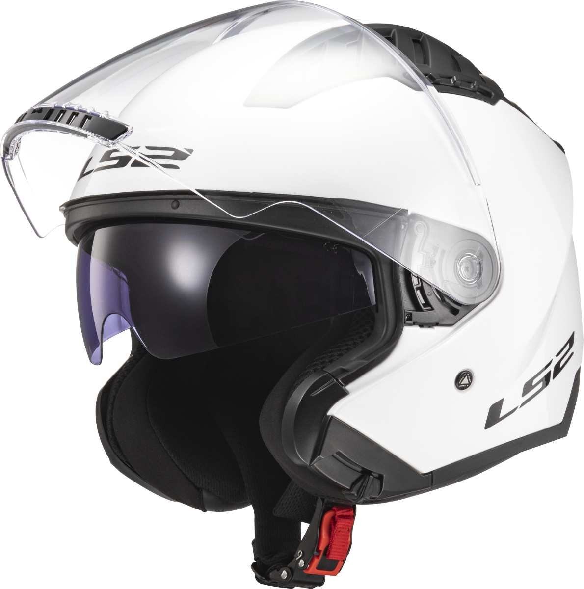 Casque LS2 OF600 COPTER II GLOSS WHITE-06 – Image 3