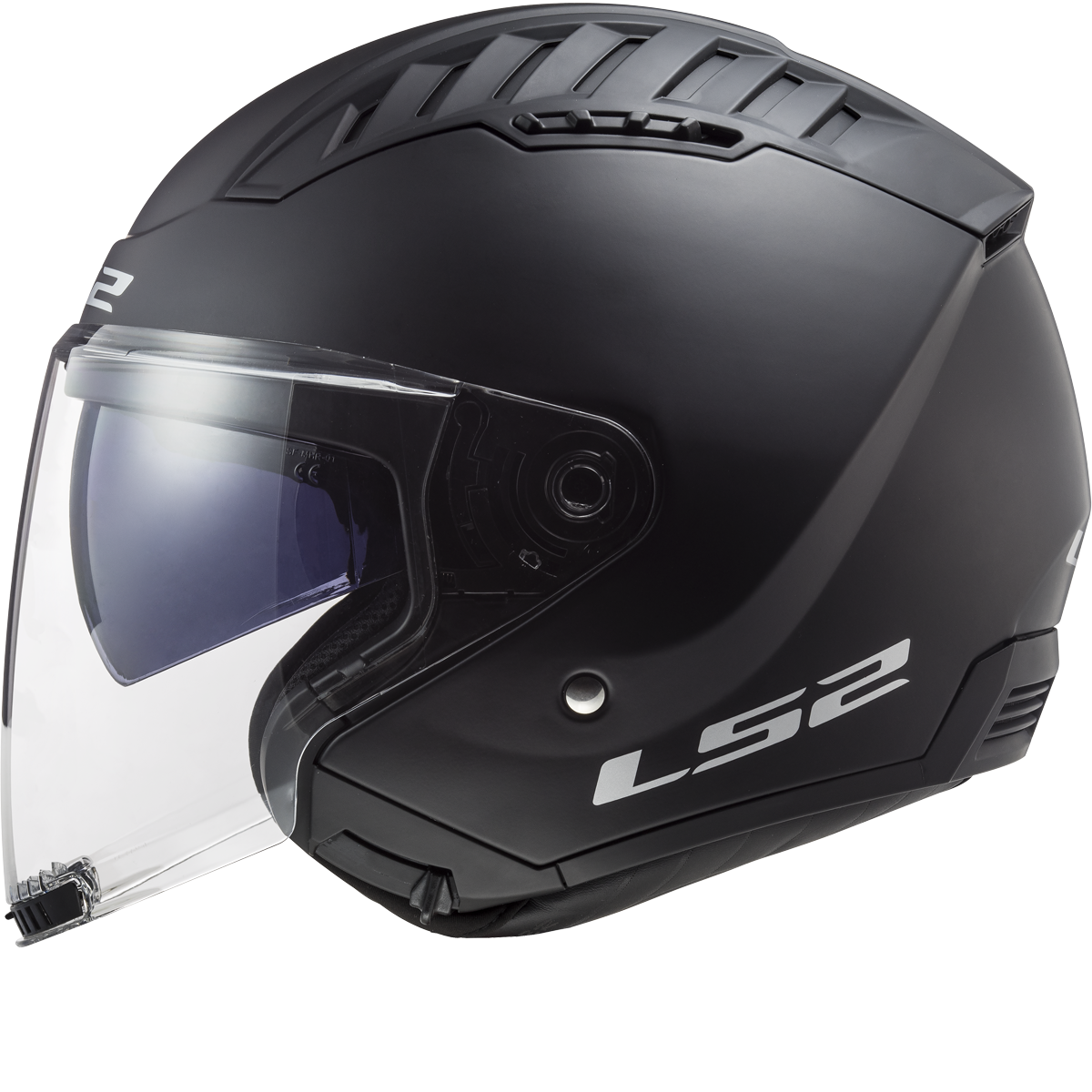 Casque LS2 OF600 COPTER II MATT BLACK-06 – Image 2