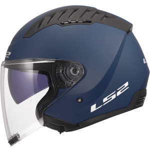 Casque LS2 OF600 COPTER II SOLID NAVY BLUE-06
