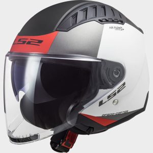 Casque LS2 OF600 COPTER II URBANE M.WHITE RED-06