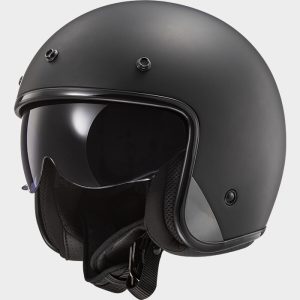 Casque LS2 OF601 BOB II SOLID MATT BLACK-06