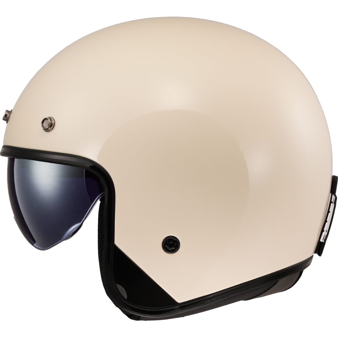 Casque LS2 OF601 BOB II SOLID CREAM-06 – Image 2