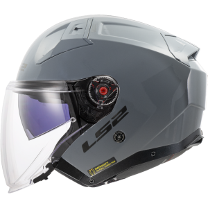 Casque LS2 OF603 INFINITY II SOLID NARDO GREY-06