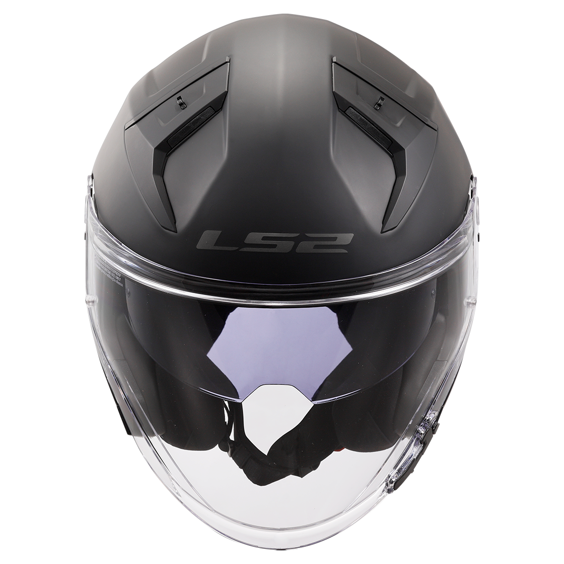 Casque LS2 OF603 INFINITY II SOLID MATT BLACK-06 – Image 3