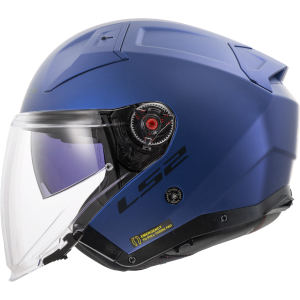 Casque LS2 OF603 INFINITY II SOLID NAVY BLUE-06