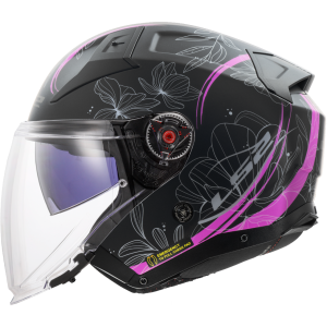 Casque LS2 OF603 INFINITY II LOTUS MATT PINK-06