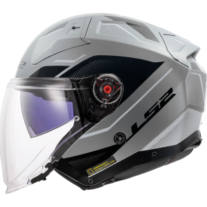 Casque LS2 OF603 INFINITY II VEYRON GL.GREY WHITE-06