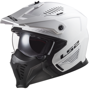 Casque LS2 OF606 DRIFTER SOLID WHITE-06