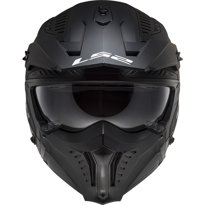 Casque LS2 OF606 DRIFTER SOLID MATT BLACK-06 – Image 3