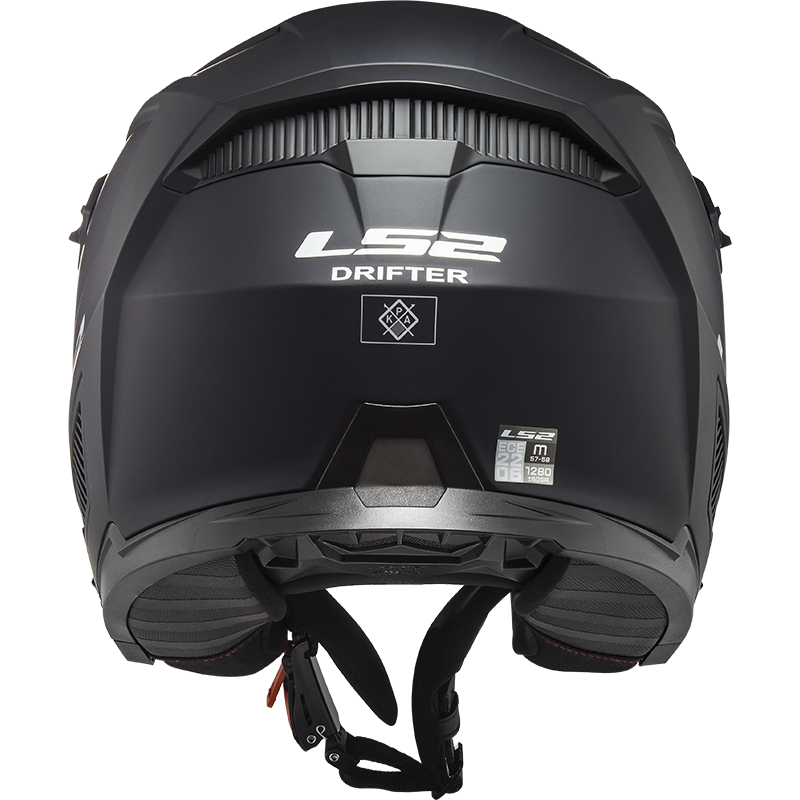 Casque LS2 OF606 DRIFTER SOLID MATT BLACK-06 – Image 4