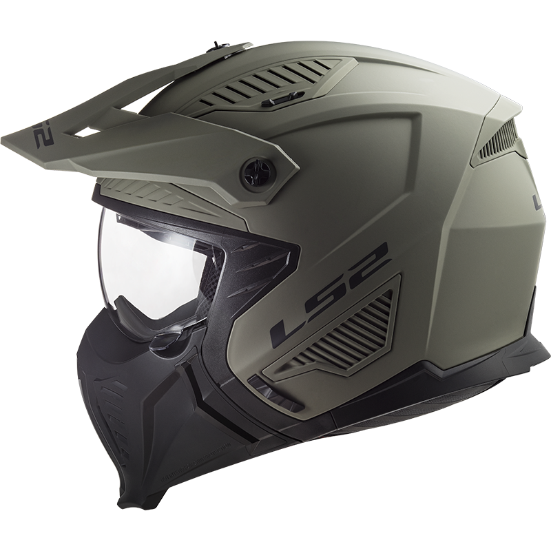 Casque LS2 OF606 DRIFTER SOLID MATT SAND-06 – Image 2