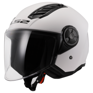 Casque LS2 OF616 AIRFLOW II SOLID GLOSS WHITE-06