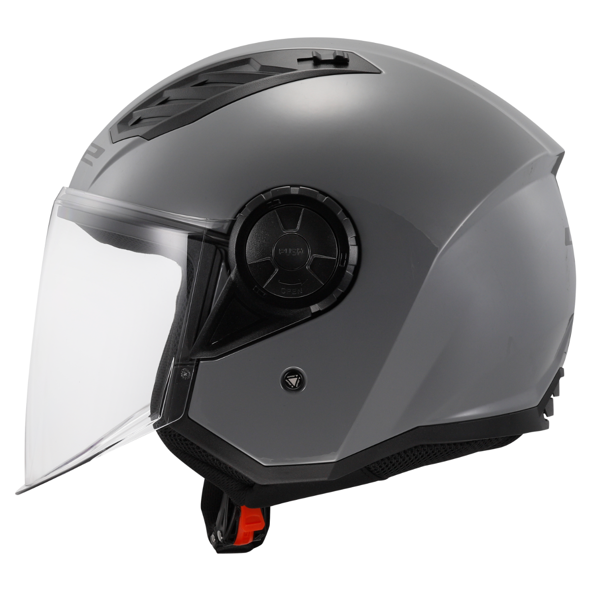 Casque LS2 OF616 AIRFLOW II SOLID NARDO GREY-06 – Image 2