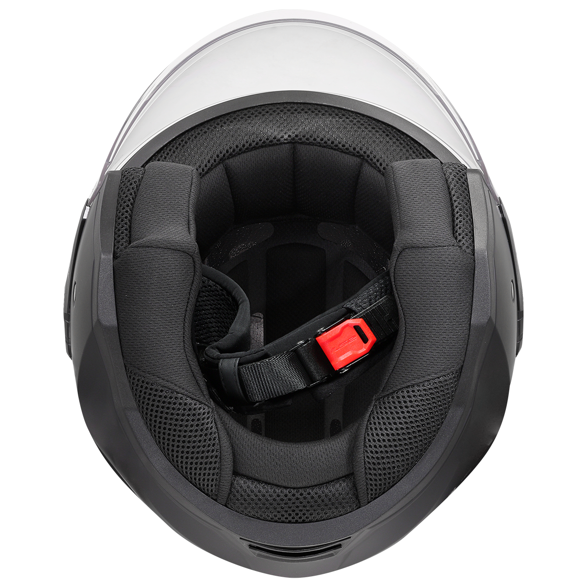 Casque LS2 OF616 AIRFLOW II SOLID MATT BLACK-06 – Image 6