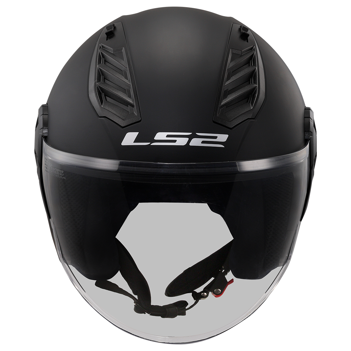 Casque LS2 OF616 AIRFLOW II SOLID MATT BLACK-06 – Image 3