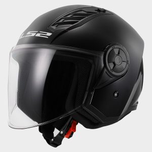 Casque LS2 OF616 AIRFLOW II SOLID GLOSS BLACK-06