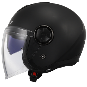 Casque LS2 OF620 CLASSY SOLID MATT BLACK-06