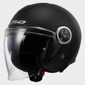 Casque LS2 OF620 CLASSY SOLID MATT BLACK-06