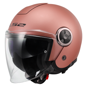 Casque LS2 OF620 CLASSY SOLID GOLD PINK-06