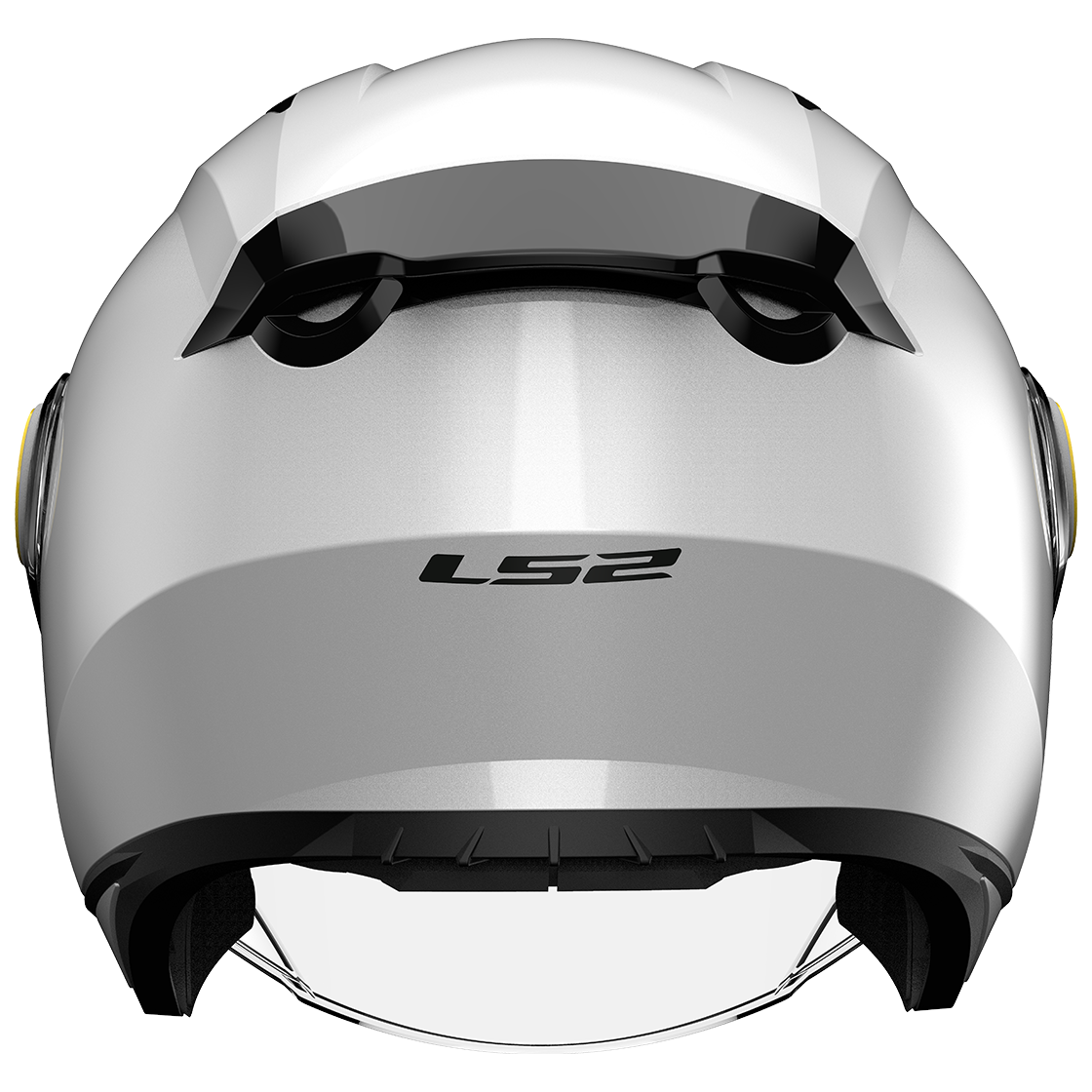 Casque LS2 OF622 FUNNY II SOLID WHITE – Image 4