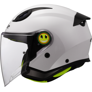 Casque LS2 OF622 FUNNY II SOLID WHITE