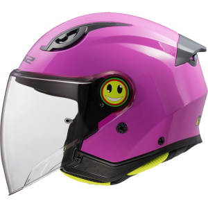 Casque LS2 OF622 FUNNY II SOLID PINK