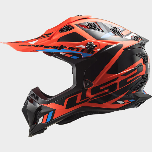 Casque LS2 MX700 SUBVERTER STOMP FLUO ORANGE BLACK-06 – Image 2