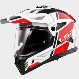 Casque LS2 MX702 PIONEER II HILL WHITE RED-06