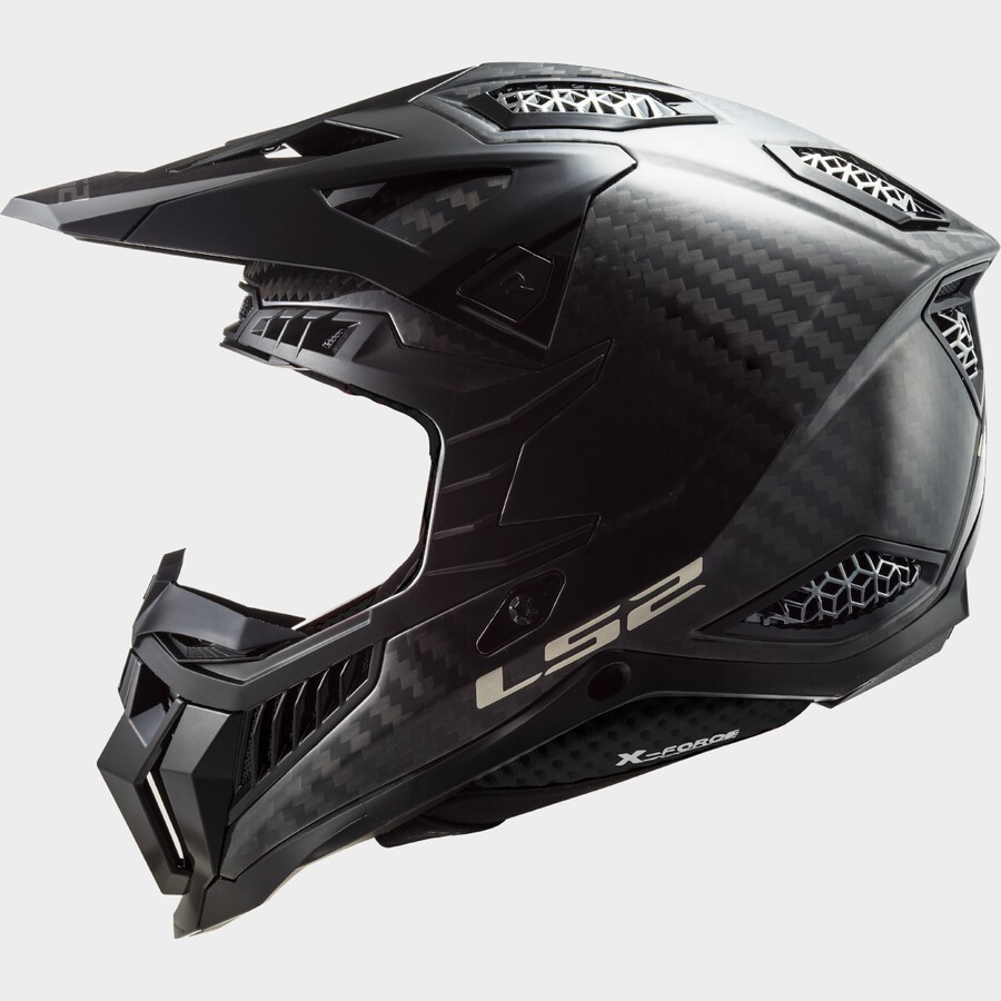 Casque LS2 MX703 C X-FORCE GLOSS CARBON-06 – Image 2