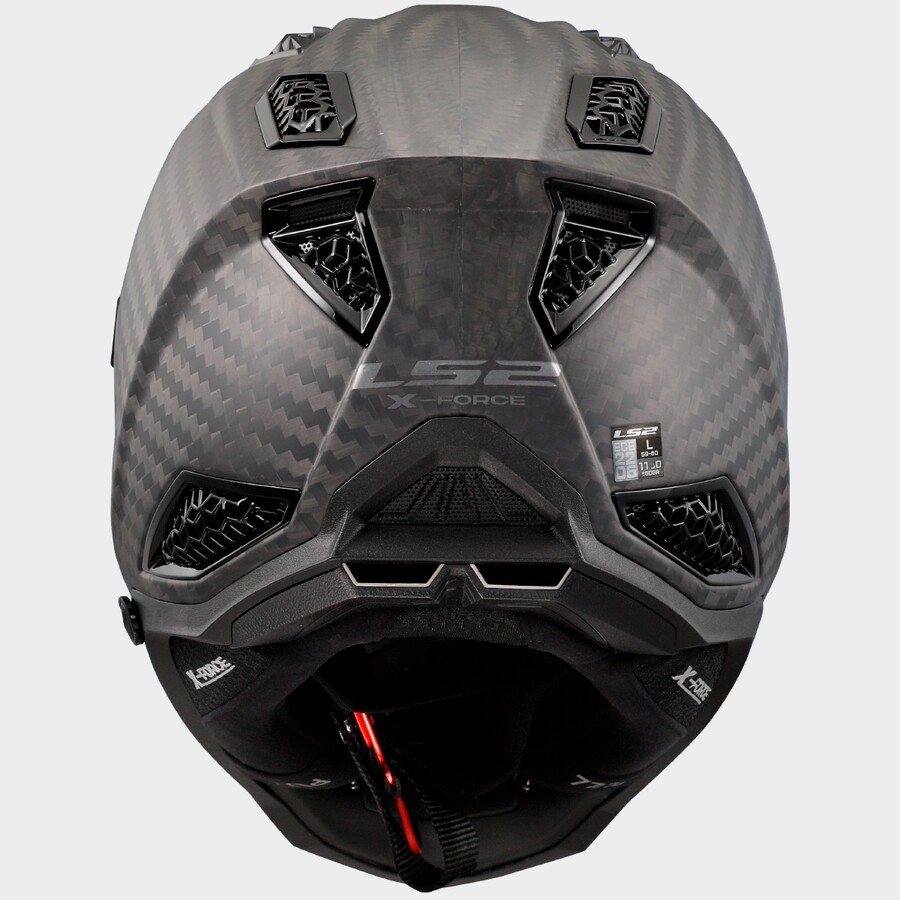 Casque LS2 MX703 C X-FORCE PRO FIM MATT CARBON-06 – Image 5