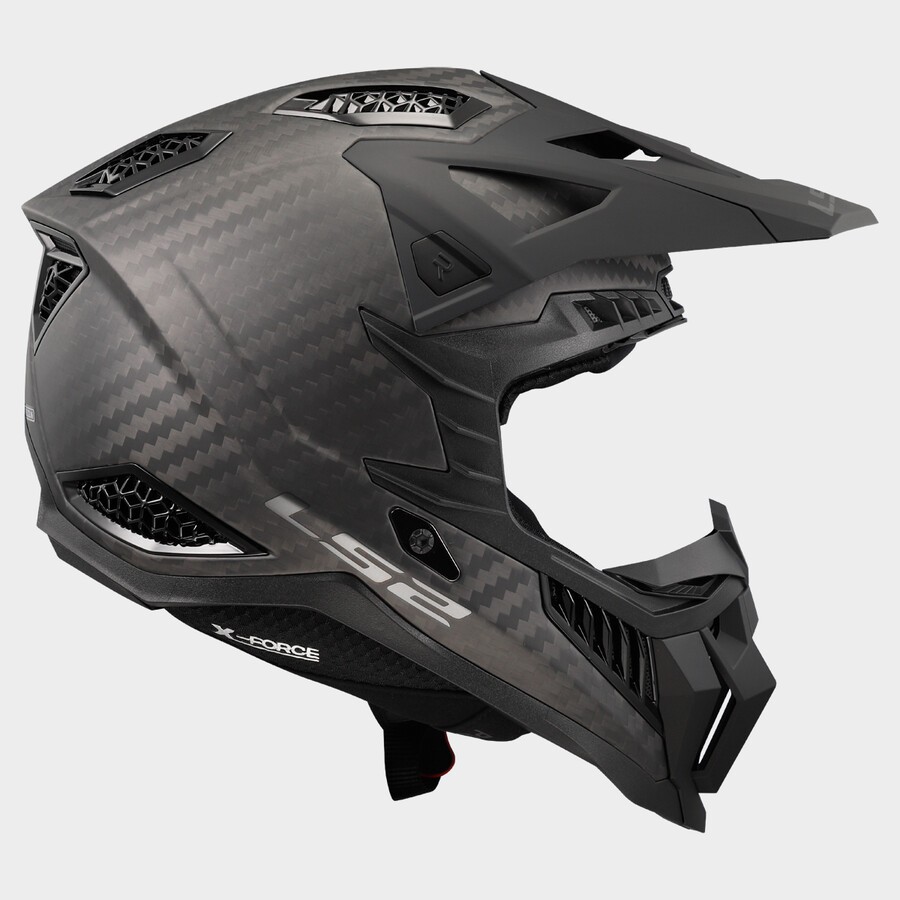 Casque LS2 MX703 C X-FORCE PRO FIM MATT CARBON-06 – Image 3