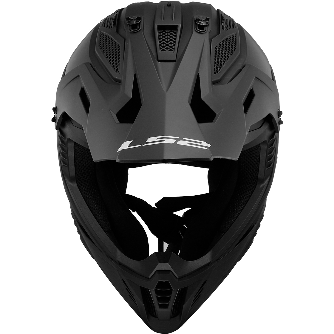 Casque LS2 MX708 FAST II SOLID MATT BLACK-06 – Image 3