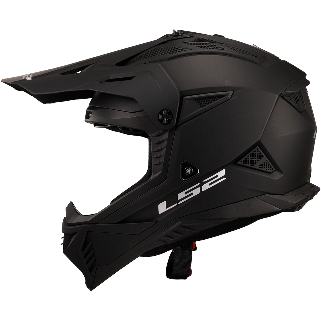 Casque LS2 MX708 FAST II SOLID MATT BLACK-06 – Image 2